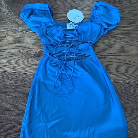 Princess Polly Dresses Princess Polly Blue Dress Size 4 Poshmark